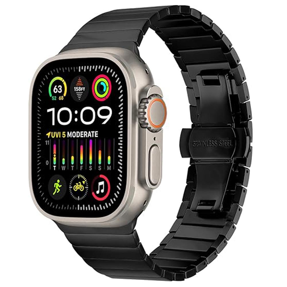Watch Band For Apple Watch Series 10 Ultra 9 8 7 SE 6 5 4 3 2 1 46mm 49mm 45mm 44mm 42mm 1-Bead Bamboo Link Stainless Steel Strap Titanium
Watch Band For Apple Watch Series 10 Ultra 9 8 7 SE 6 5 4 3 2 1 46mm 49mm 45mm 44mm 42mm 1-Bead Bamboo Link Stainless Steel Strap Titanium