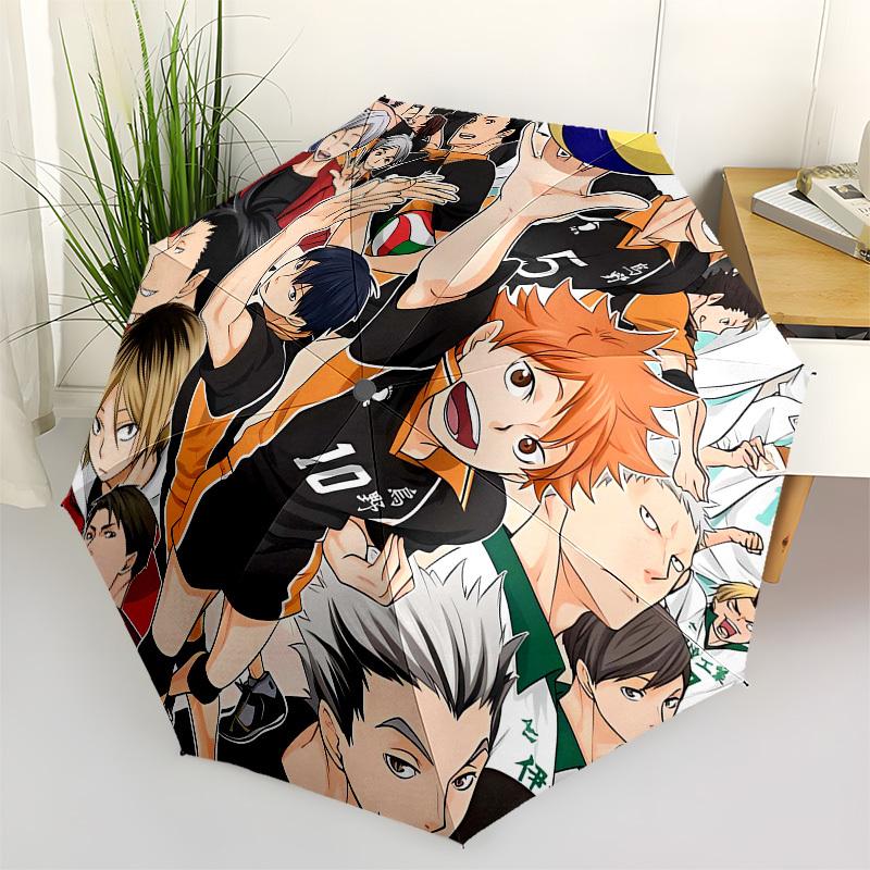 Haikyuu!! Volleyball- Automatic Opening and Closing, 8-rib Structure Portable Umbrella, Suitable for Men and Women in All Seasons - Perfect
Haikyuu!! Volleyball- Automatic Opening and Closing, 8-rib Structure Portable Umbrella, Suitable for Men and Women in All Seasons - Perfect