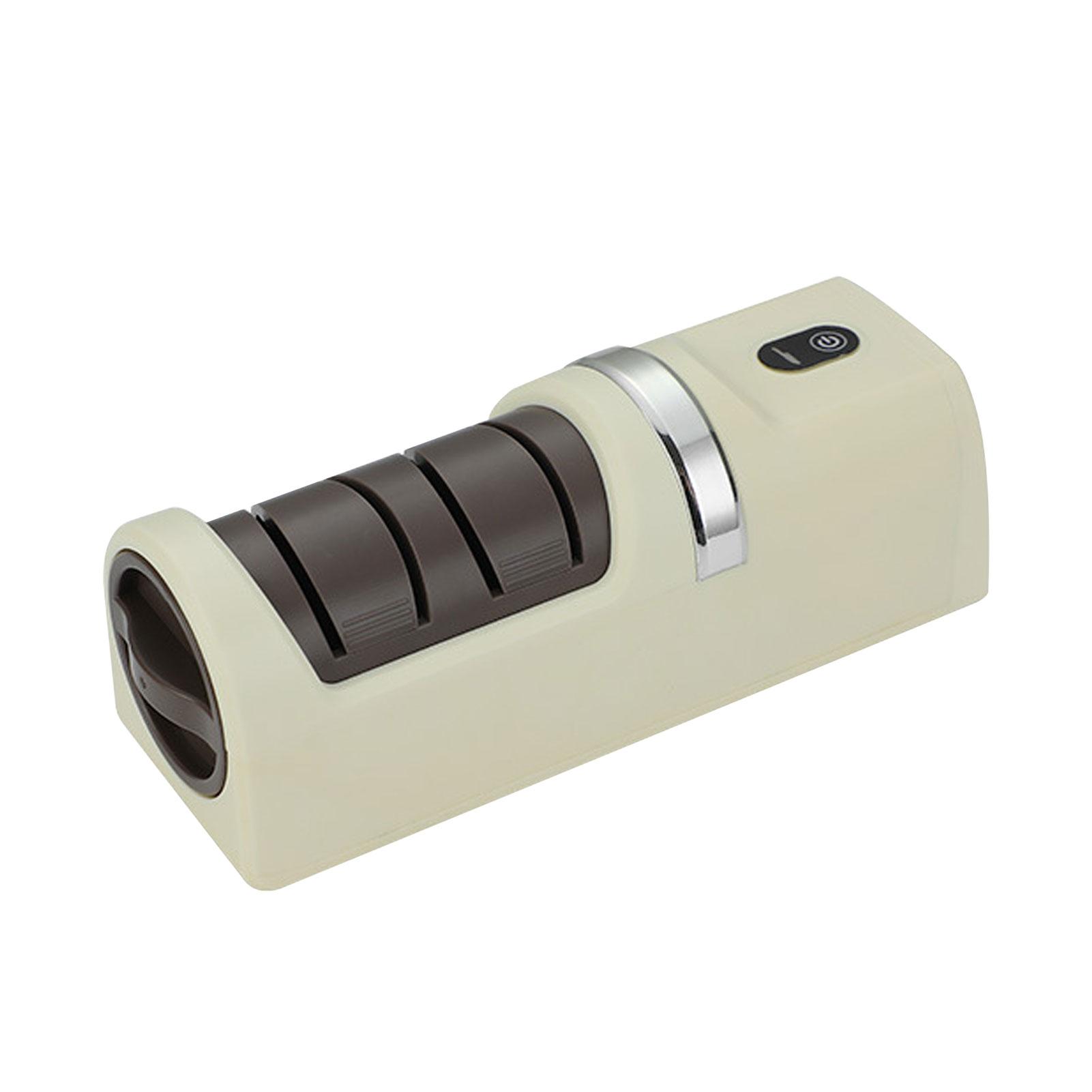 Electric Knife ener Portable USB Rechargble with Non-Slip Base Coarse Fine Grinding Wheel for Kitchen Chef Home Outdoor Camping Use
Electric Knife ener Portable USB Rechargble with Non-Slip Base Coarse Fine Grinding Wheel for Kitchen Chef Home Outdoor Camping Use