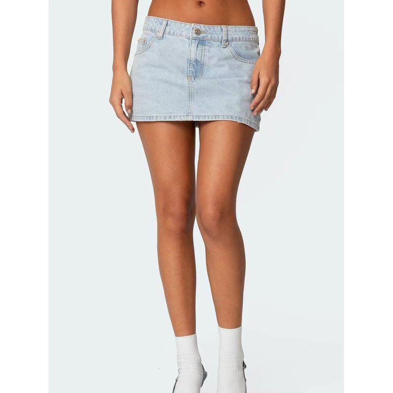 Edikted American Retro Sexy Low Waist Denim Shorts Women s Silm Slim Looking Sheath Culottes All-Matching Casual Pants Light Blue L
Edikted American Retro Sexy Low Waist Denim Shorts Women s Silm Slim Looking Sheath Culottes All-Matching Casual Pants Light Blue L