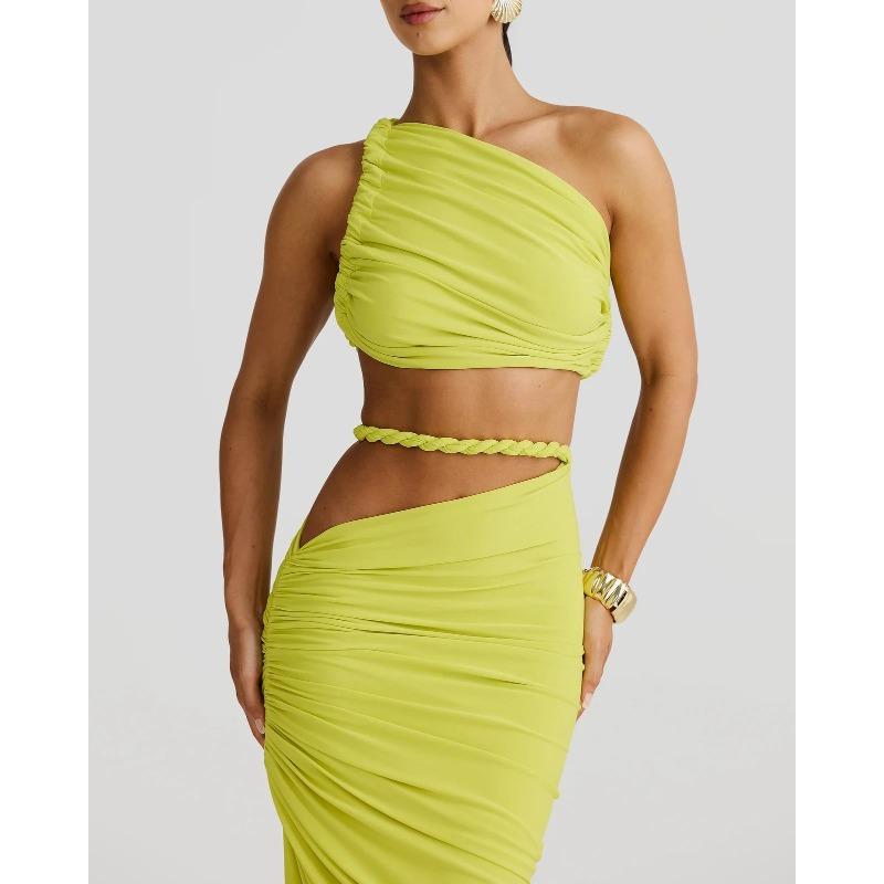 Beach Resort Style Summer Sexy Backless Kink Shoulder Bag Hip Pleated Long Dress S зелёный
Beach Resort Style Summer Sexy Backless Kink Shoulder Bag Hip Pleated Long Dress S зелёный