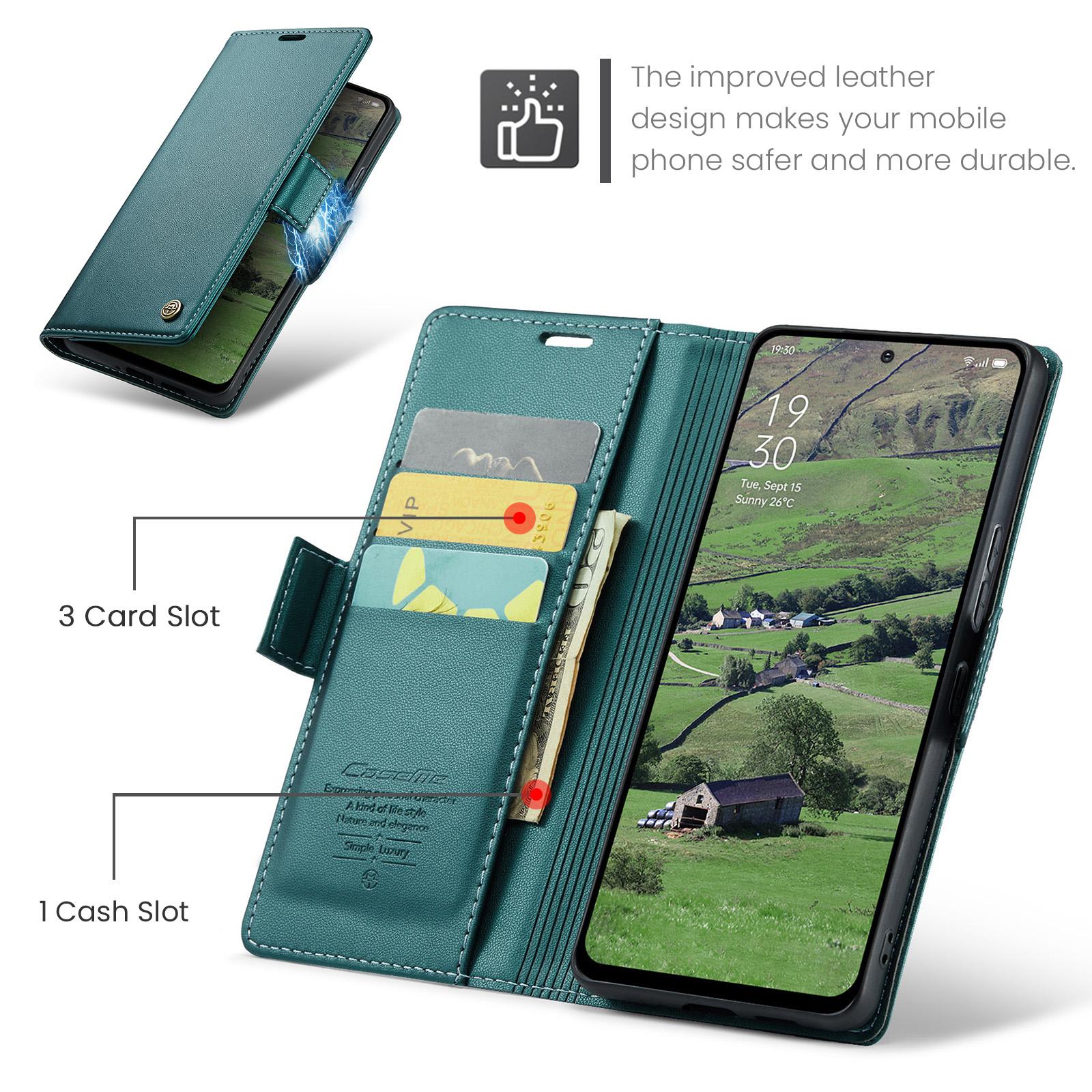 For Oppo Reno13 Pro 5G Case CASEME 023 Series RFID Blocking Leather Wallet Stand Phone Cover Purple
For Oppo Reno13 Pro 5G Case CASEME 023 Series RFID Blocking Leather Wallet Stand Phone Cover Purple