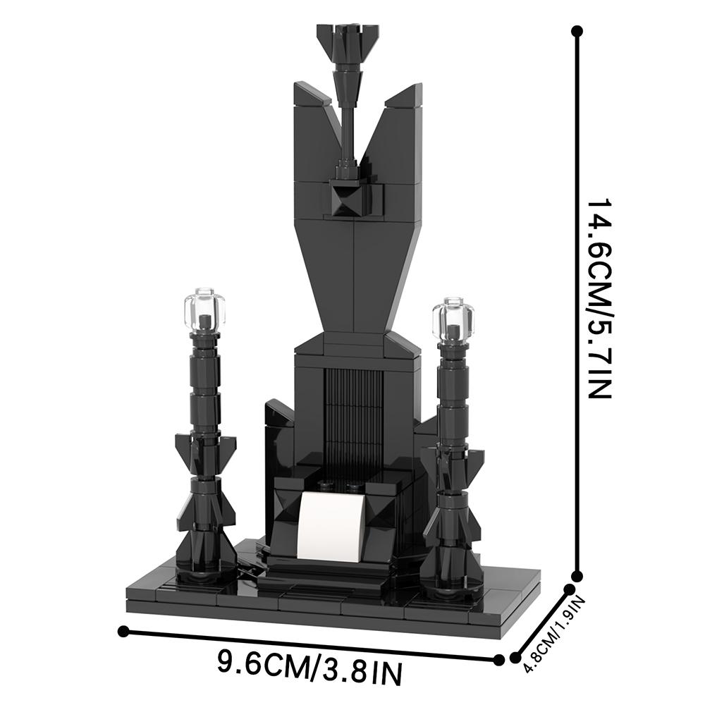 MOOXI Throne Statue Sewer Steps Scene DIY Diorama Assembly Model Kit For Adults Building Blocks Set Children Toy MOC Bricks Gift
MOOXI Throne Statue Sewer Steps Scene DIY Diorama Assembly Model Kit For Adults Building Blocks Set Children Toy MOC Bricks Gift