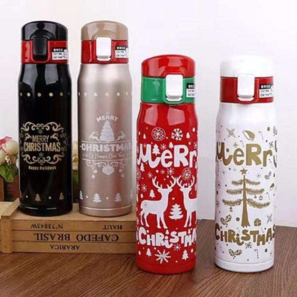 Portable Christmas Thermos Bottole Leakproof Christmas Water Bottle Autumn Style 3
Portable Christmas Thermos Bottole Leakproof Christmas Water Bottle Autumn Style 3