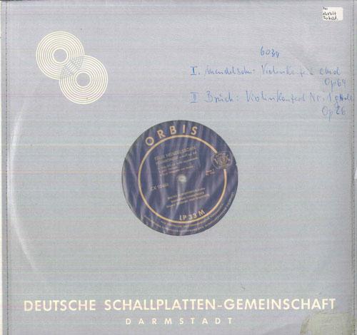 LP Record WALTER SCHNEIDERHAN EDOUARD VAN RE Mendelssohn Violinkonzert E Moll O CX10460 ORBIS Germany Classical Used
LP Record WALTER SCHNEIDERHAN EDOUARD VAN RE Mendelssohn Violinkonzert E Moll O CX10460 ORBIS Germany Classical Used