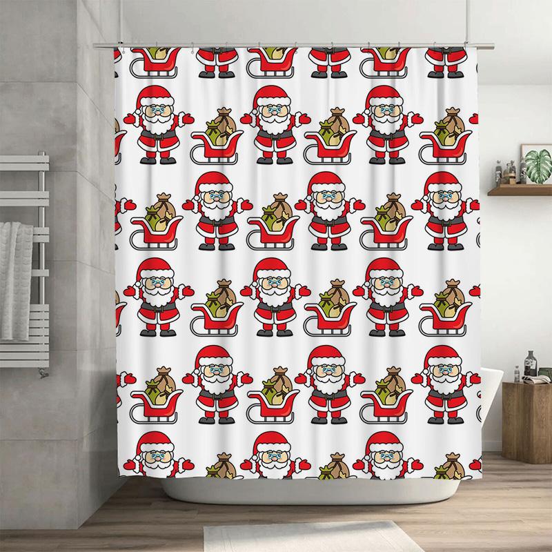 Рождественская шторка для душа Праздничный декор Веселый узор Xmas Декор для ванной Олень Снеговик Зимняя тематика Домашний декор Подарок W60H190(CM)-1 Pcs
Рождественская шторка для душа Праздничный декор Веселый узор Xmas Декор для ванной Олень Снеговик Зимняя тематика Домашний декор Подарок W60H190(CM)-1 Pcs