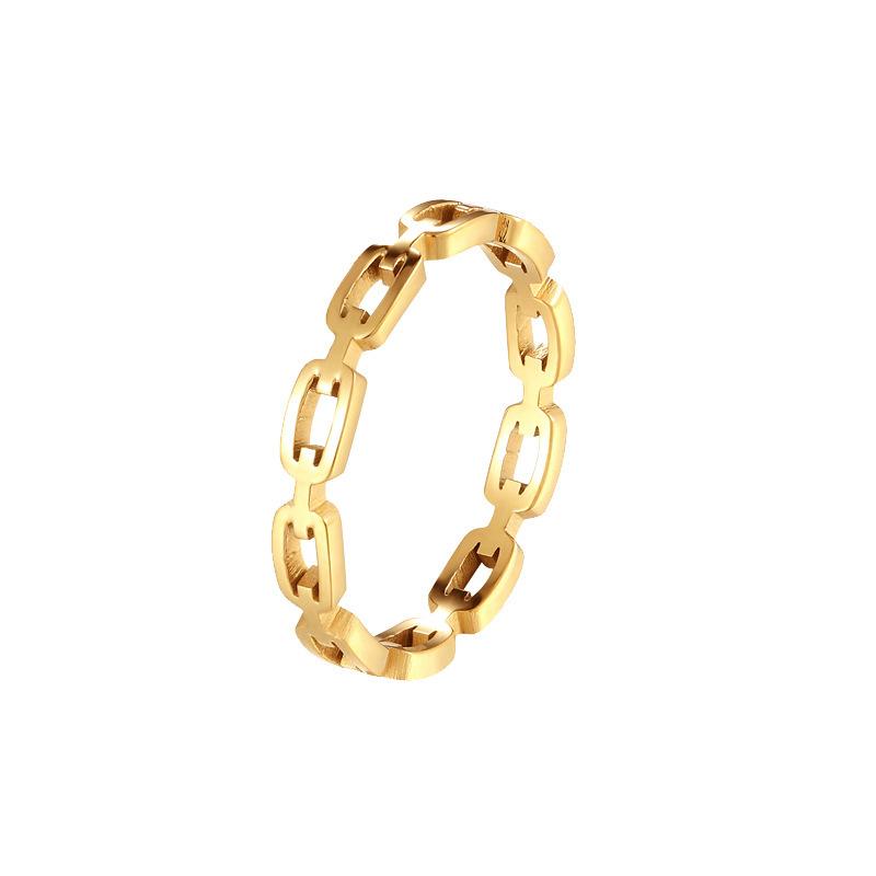 Punk Personality Rectangular Cuban Link Chain Rings for Women Gold Color Titanium Steel Accessories Hip Hop Zircon Gifts KBR110 6
Punk Personality Rectangular Cuban Link Chain Rings for Women Gold Color Titanium Steel Accessories Hip Hop Zircon Gifts KBR110 6