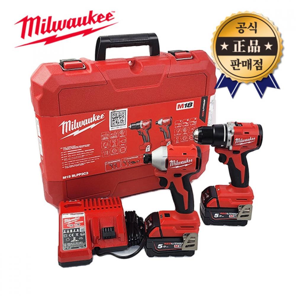 Компактный комбинированный набор Milwaukee M18 BLPP2C3 502C Ударная дрель 5,0 Ач
Компактный комбинированный набор Milwaukee M18 BLPP2C3 502C Ударная дрель 5,0 Ач