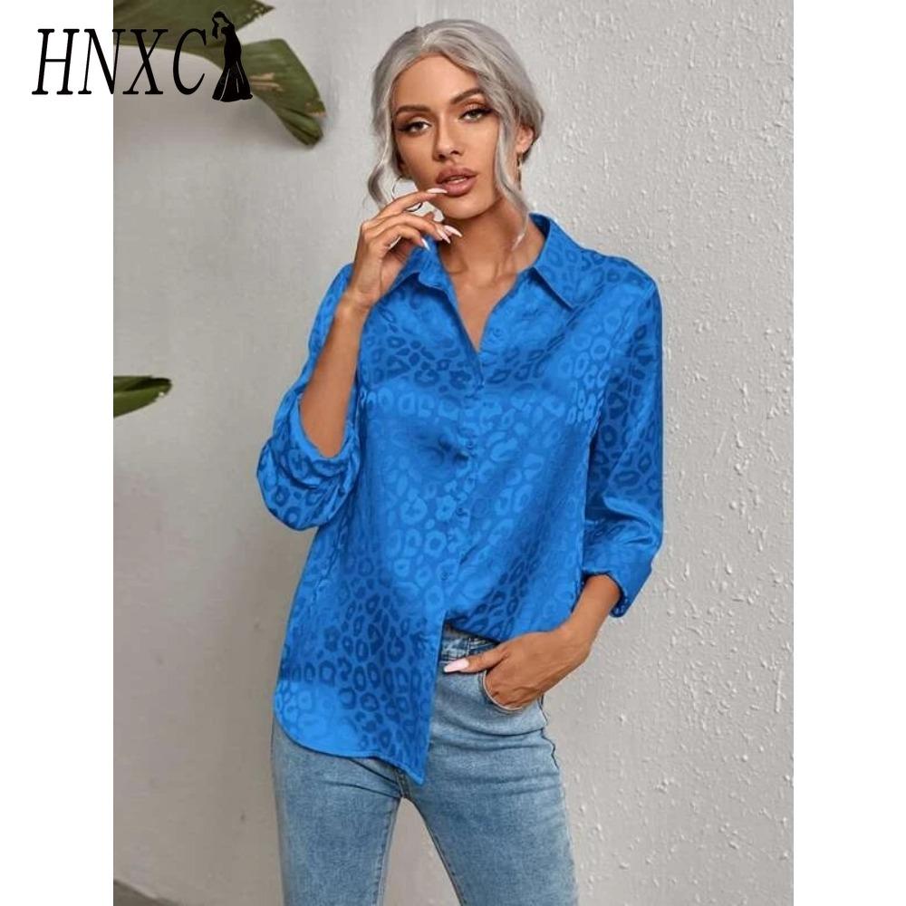 HNXC Жіночі Модні Повсякденні Блузки та Сорочки з Довгим Рукавом та Комірцем ПОЛО M синій
HNXC Жіночі Модні Повсякденні Блузки та Сорочки з Довгим Рукавом та Комірцем ПОЛО M синій