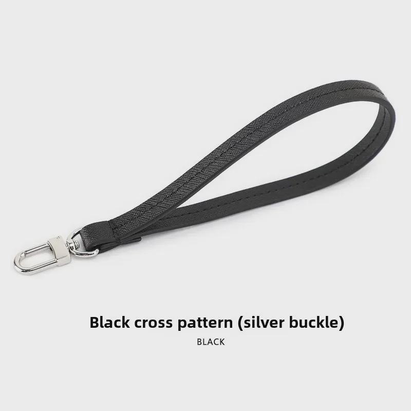 MHS-B-44 Кожаная сумка с прострочкой по центру и сменным ремешком