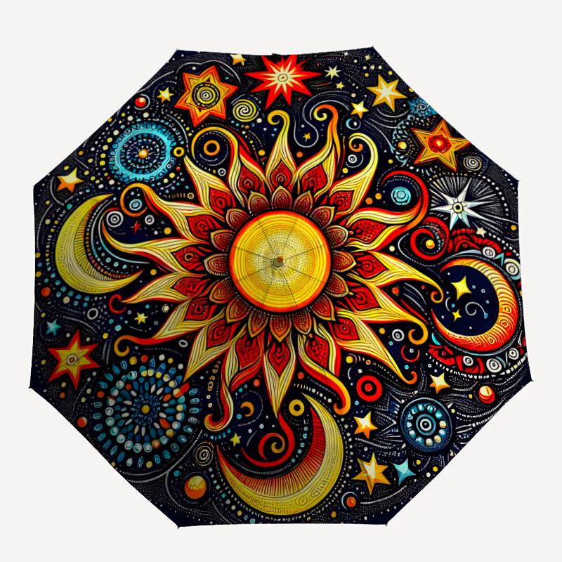 1PC Cosmic Sunflower Automatic Open/close Umbrella with 8-Rib Structure for Women/Men, All-Season Use - Fashion Lovers yy250919003
1PC Cosmic Sunflower Automatic Open/close Umbrella with 8-Rib Structure for Women/Men, All-Season Use - Fashion Lovers yy250919003