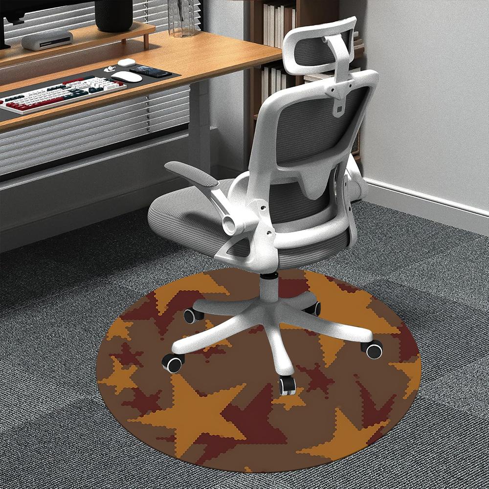 1pc Camouflage Stars Office Round Area Rug, Indoor Mat Suitable ForOffice, Under Office Chairs Bedroom Living Room Home Decor, Room Deco q147 80cm by 80cm
1pc Camouflage Stars Office Round Area Rug, Indoor Mat Suitable ForOffice, Under Office Chairs Bedroom Living Room Home Decor, Room Deco q147 80cm by 80cm