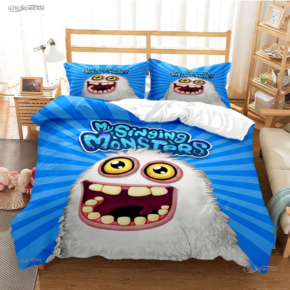 Comforter Funny Game My Singing Monsters Cute All Season Bedding Set Soft And S Single/Double/Queen/King Comforter (quilt)-EU Single(135*200cm)3pcs
Comforter Funny Game My Singing Monsters Cute All Season Bedding Set Soft And S Single/Double/Queen/King Comforter (quilt)-EU Single(135*200cm)3pcs