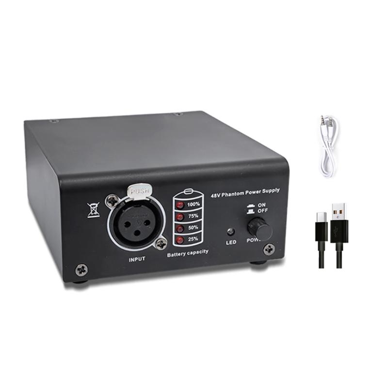 48V Power Adapter Compatibles 3.5mm Type C Devices Includes Charging Cable 1
48V Power Adapter Compatibles 3.5mm Type C Devices Includes Charging Cable 1