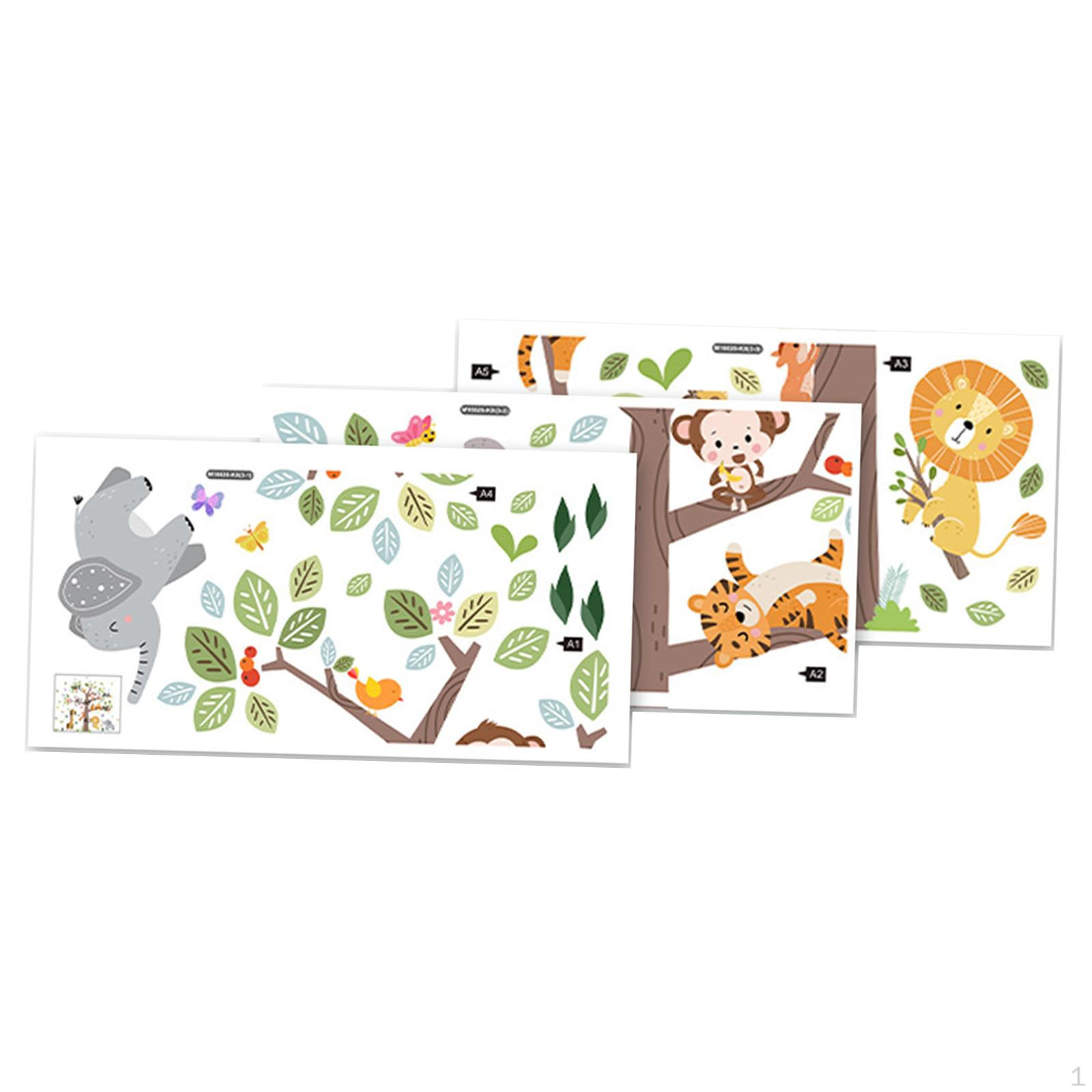 Tree Animal Wall Sticker Walls Decals Versatile Use, Accessory, DIY Decoration Decorative
Tree Animal Wall Sticker Walls Decals Versatile Use, Accessory, DIY Decoration Decorative