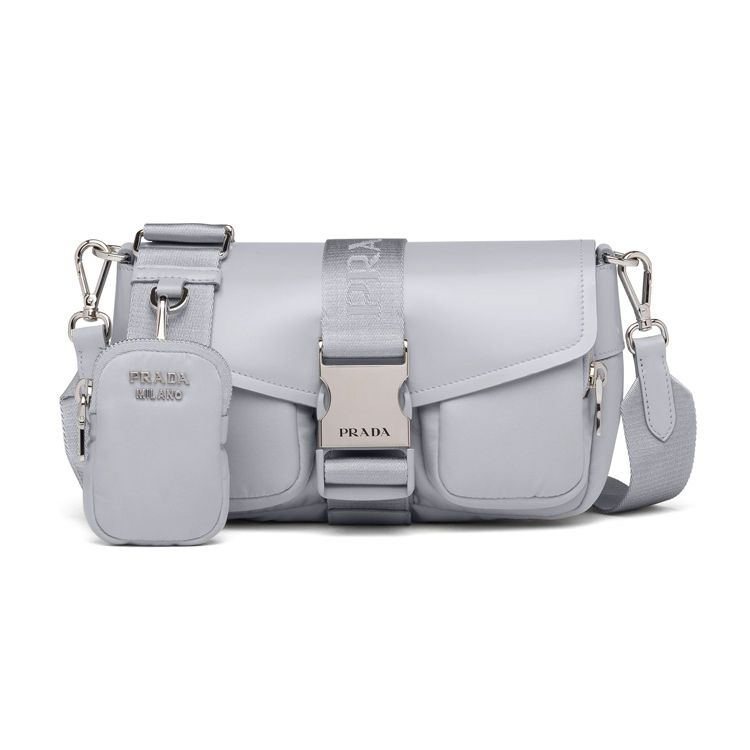 Prada Logo Nylon And Glossy Leather Shoulder Bag Women Shoulder Bag Cornflower-Blue 1BD295-789-F0591-V-BFO Basic Set (Bag+Dust Bag)
Prada Logo Nylon And Glossy Leather Shoulder Bag Women Shoulder Bag Cornflower-Blue 1BD295-789-F0591-V-BFO Basic Set (Bag+Dust Bag)