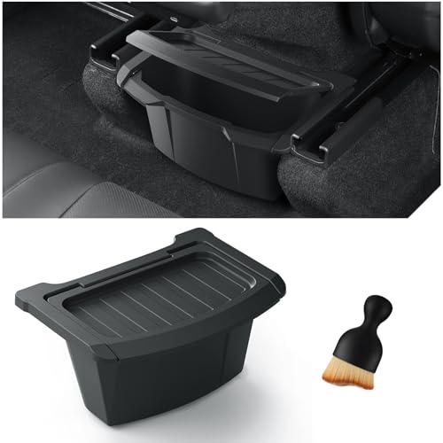 L LIQI Rear Center Console Trash Can for Tesla Model Y (Juniper) 2025-2026, ABS, Slim Box with Lid, Tool-Free Adhesive Mount, Non-Slip, Quiet, Black +
L LIQI Rear Center Console Trash Can for Tesla Model Y (Juniper) 2025-2026, ABS, Slim Box with Lid, Tool-Free Adhesive Mount, Non-Slip, Quiet, Black +