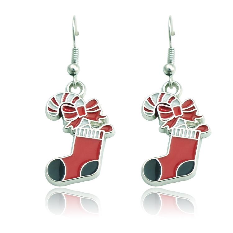 2018 Christmas Striped Earrings - European & American Style European and American Style
2018 Christmas Striped Earrings - European & American Style European and American Style