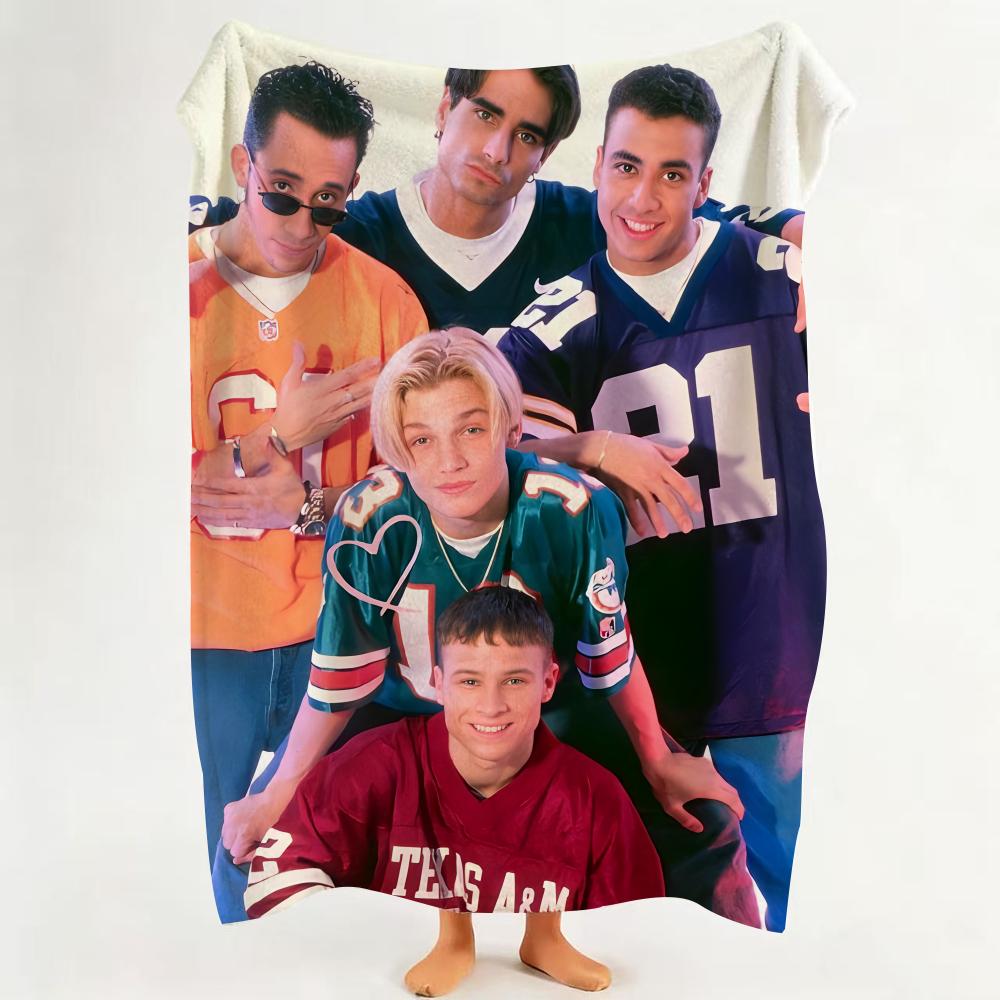 Band B Backstreet B Boys Throw Flannel Throw Blanket Suitable for Sofa Living Room Bedroom 75cmx90cm
Band B Backstreet B Boys Throw Flannel Throw Blanket Suitable for Sofa Living Room Bedroom 75cmx90cm