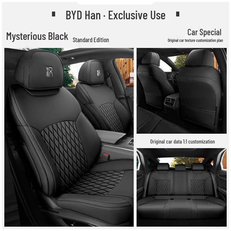 Full-Cover Car Seat Cushions for BYD Han EV: All-Season, Intelligent Driving Version.
Full-Cover Car Seat Cushions for BYD Han EV: All-Season, Intelligent Driving Version.