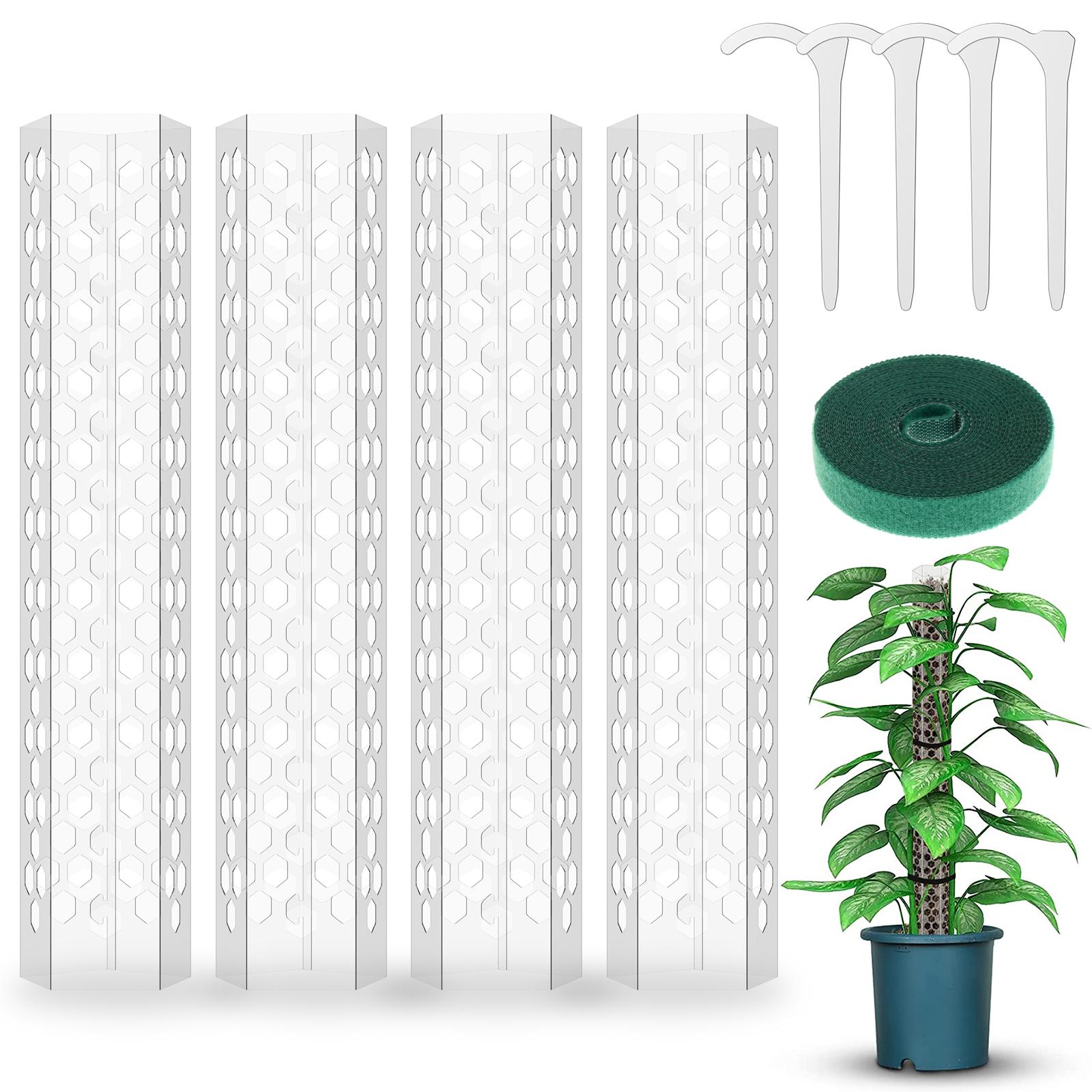 24 Inch Plastic Moss Pole for Plants Monstera,Plant Poles for Climbing Plants,Plant Support for Indoor Plants with Sphagnum Moss
24 Inch Plastic Moss Pole for Plants Monstera,Plant Poles for Climbing Plants,Plant Support for Indoor Plants with Sphagnum Moss