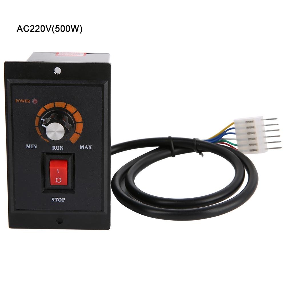 AC 220V 5060Hz Однофазний регулятор швидкості двигуна змінного струму Регулятор швидкості електродвигуна(500 Вт)
AC 220V 5060Hz Однофазний регулятор швидкості двигуна змінного струму Регулятор швидкості електродвигуна(500 Вт)