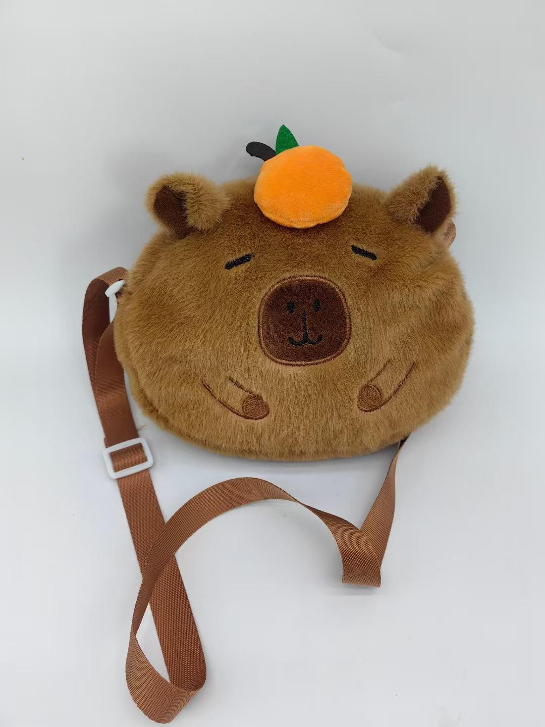 Новый плюшевый рюкзак-кроссбоди Капибара 2023 - Идеальный подарок для девочек 21cm x 20cm x 7cm
Новый плюшевый рюкзак-кроссбоди Капибара 2023 - Идеальный подарок для девочек 21cm x 20cm x 7cm