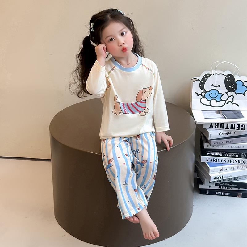 Детская хлопковая пижама: Весна/Осень 2025, Комплект домашней одежды для девочки, Костюм для кондиционирования воздуха для ребенка от маленького до среднего возраста 120 cm синий
Детская хлопковая пижама: Весна/Осень 2025, Комплект домашней одежды для девочки, Костюм для кондиционирования воздуха для ребенка от маленького до среднего возраста 120 cm синий