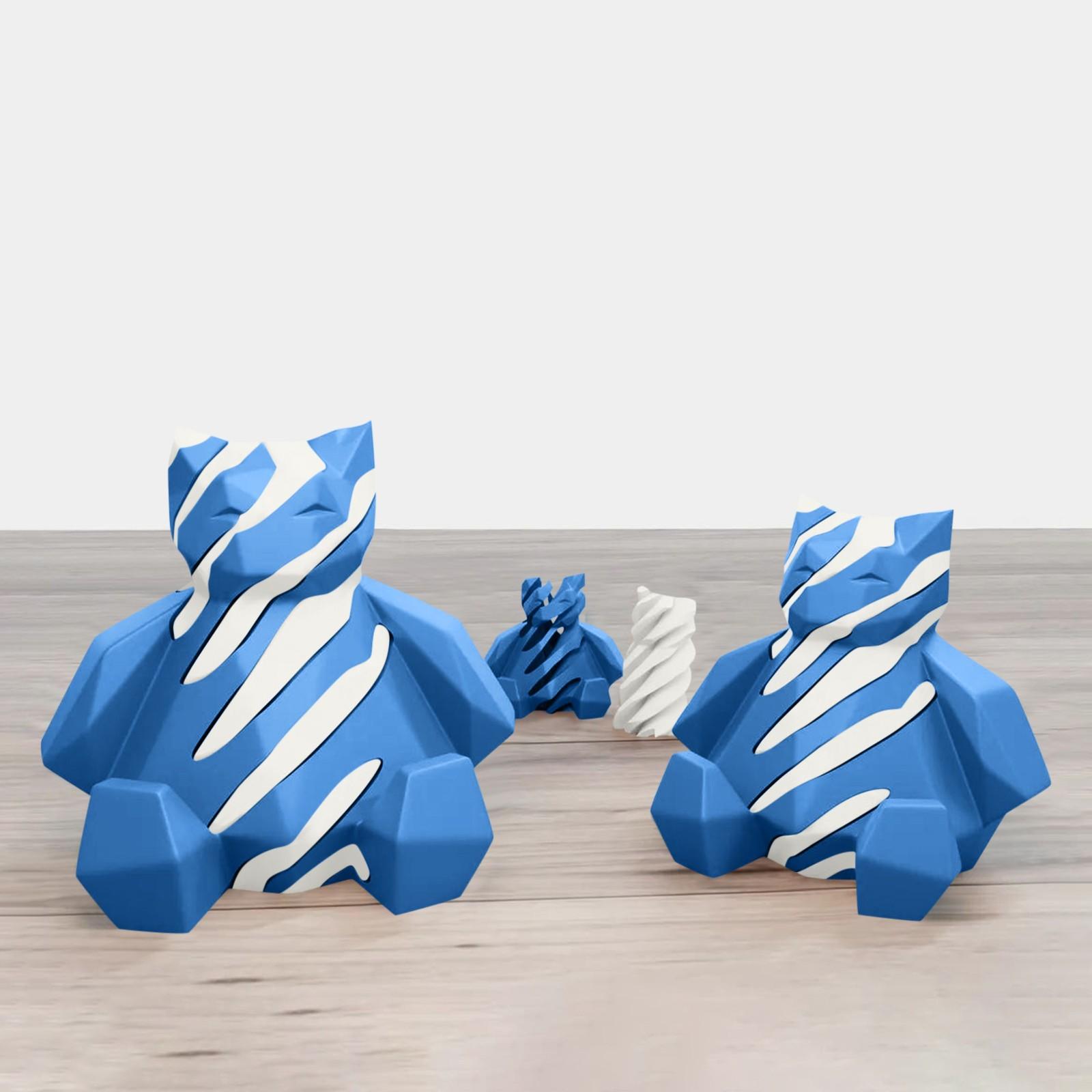 3D-печатная игрушка для декомпрессии, вращающаяся спиральная проникающая скульптура для снятия стресса и беспокойства One Size синий
3D-печатная игрушка для декомпрессии, вращающаяся спиральная проникающая скульптура для снятия стресса и беспокойства One Size синий