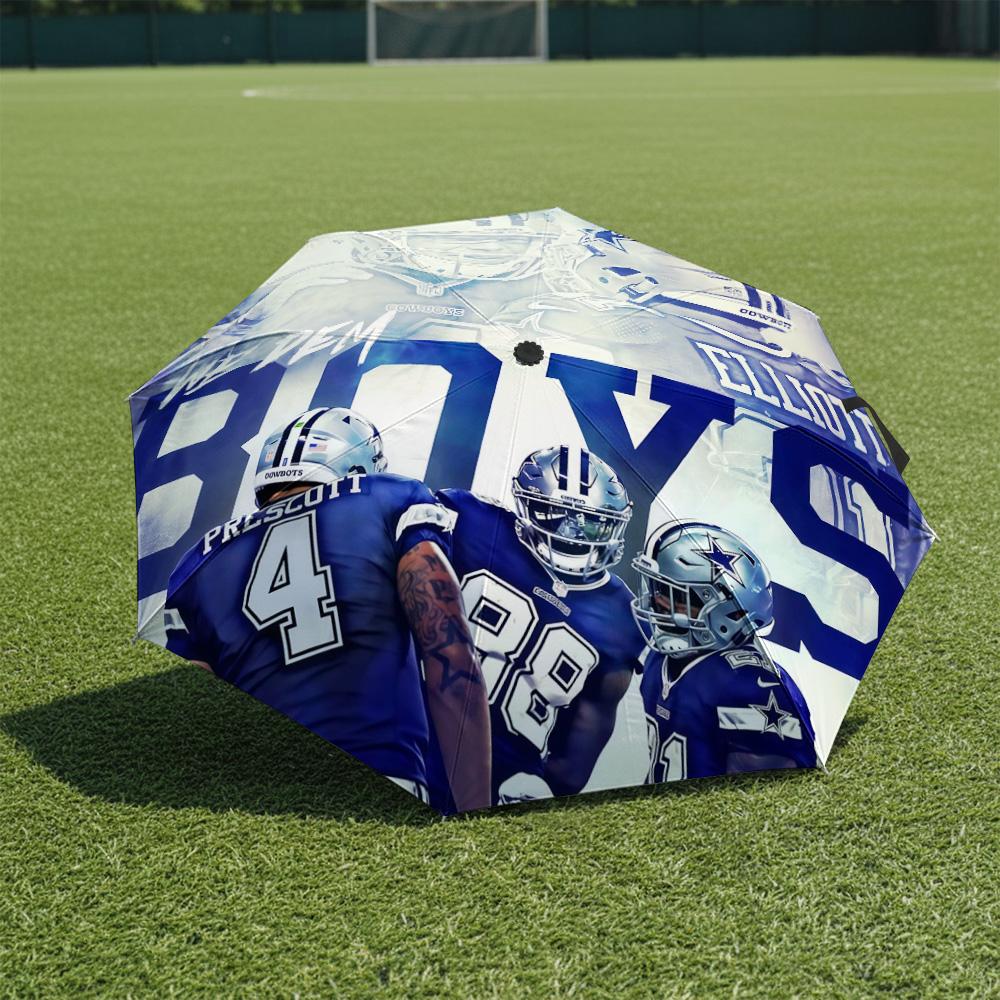 1 шт. Автоматична складана парасолька - Візерунок Dallas Cowboys, Портативна та складана конструкція з 8 спицями, Різдвяні та Дні народження Подарунки
1 шт. Автоматична складана парасолька - Візерунок Dallas Cowboys, Портативна та складана конструкція з 8 спицями, Різдвяні та Дні народження Подарунки