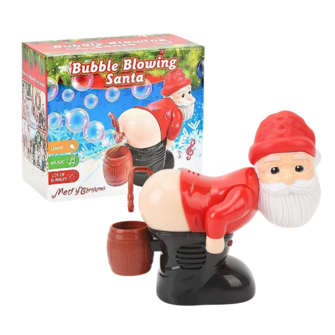Funny Santa Claus Fart Bubble Blower, Automatic Bubble Machine with Lights, Music for Christams Gift Festival,kids outdoor toy
Funny Santa Claus Fart Bubble Blower, Automatic Bubble Machine with Lights, Music for Christams Gift Festival,kids outdoor toy