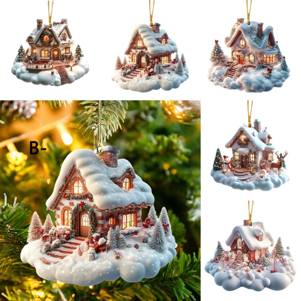 Acrylic Xmas Tree Pendants Hanging Holiday Charming Delicate Christmas Ornament for Indoor A
Acrylic Xmas Tree Pendants Hanging Holiday Charming Delicate Christmas Ornament for Indoor A