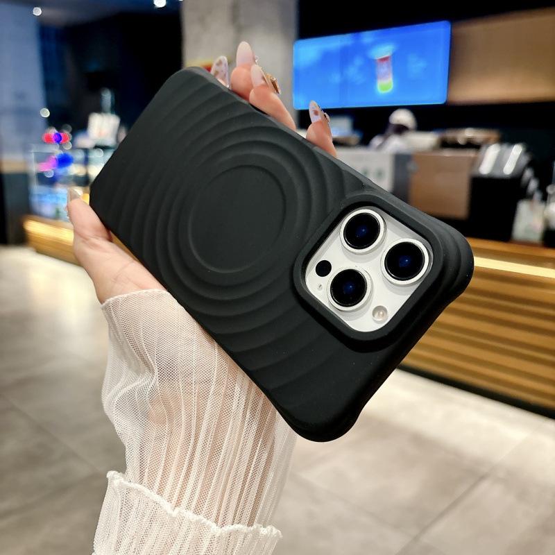 Apple 17 Pro Max Magnetic Phone Case, Liquid Silicone, Ripple Texture, Full Coverage, Anti-Drop, Fits Apple 16. iPhone 14 Pro чорний
Apple 17 Pro Max Magnetic Phone Case, Liquid Silicone, Ripple Texture, Full Coverage, Anti-Drop, Fits Apple 16. iPhone 14 Pro чорний