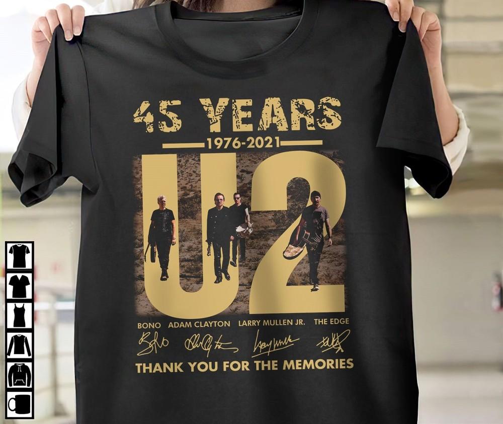 Vintage U2 Band 45 Years Heavy Cotton Black All Size Unisex Classic Shirt BL352 Unisex T-Shirt M
Vintage U2 Band 45 Years Heavy Cotton Black All Size Unisex Classic Shirt BL352 Unisex T-Shirt M