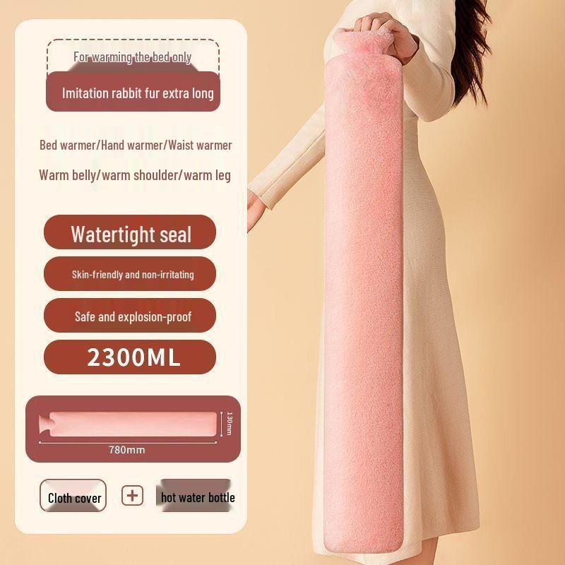 Extra Long Thickened Hot Water Bottle for Warm Feet and Sleep
Extra Long Thickened Hot Water Bottle for Warm Feet and Sleep