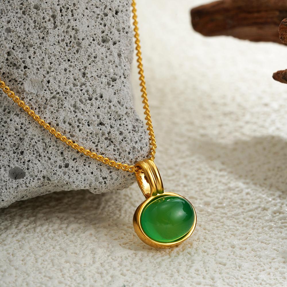 Vintage Natural Stone Tiger Eyes Oval Pendant Necklace for Women Stainless Steel Chain Necklaces Femme Zircon Bijoux Gift
Vintage Natural Stone Tiger Eyes Oval Pendant Necklace for Women Stainless Steel Chain Necklaces Femme Zircon Bijoux Gift