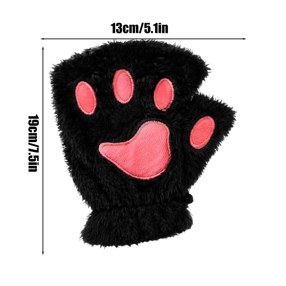 Heated Gloves For Women Plush Animal Hand Warmer Winter USB Heated Gloves For Winter Sports Outdoor Work Cycling Skiing Computer чёрный
Heated Gloves For Women Plush Animal Hand Warmer Winter USB Heated Gloves For Winter Sports Outdoor Work Cycling Skiing Computer чёрный