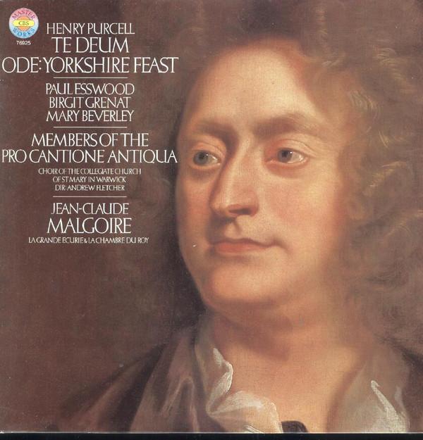 LP Record HENRY PURCELL PAUL ESSWOOD BIRG Te Deum Ode Yorkshire Feast 76925 CBS Masterworks 1980 Europe Classical Used
LP Record HENRY PURCELL PAUL ESSWOOD BIRG Te Deum Ode Yorkshire Feast 76925 CBS Masterworks 1980 Europe Classical Used