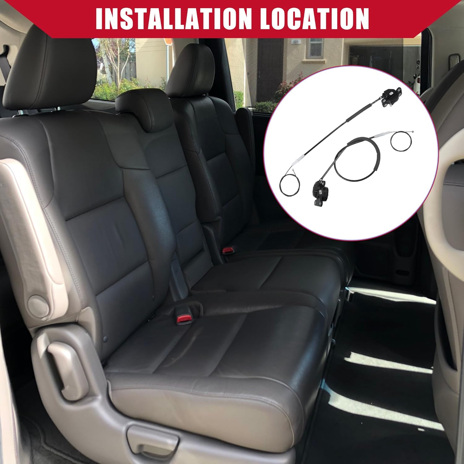 Left Power Sliding Door Cable for Honda Odyssey 2005-2010 Durable No.72010-SHJ-A21 1 Set Black
Left Power Sliding Door Cable for Honda Odyssey 2005-2010 Durable No.72010-SHJ-A21 1 Set Black