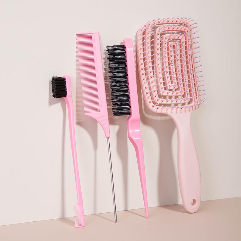 5pcs comb set Relaxing Elastic Massage Comb Hollow Out Hair Brush Scalp Massage Combs Hair Styling Spray bottle Hair Salon Tools
5pcs comb set Relaxing Elastic Massage Comb Hollow Out Hair Brush Scalp Massage Combs Hair Styling Spray bottle Hair Salon Tools