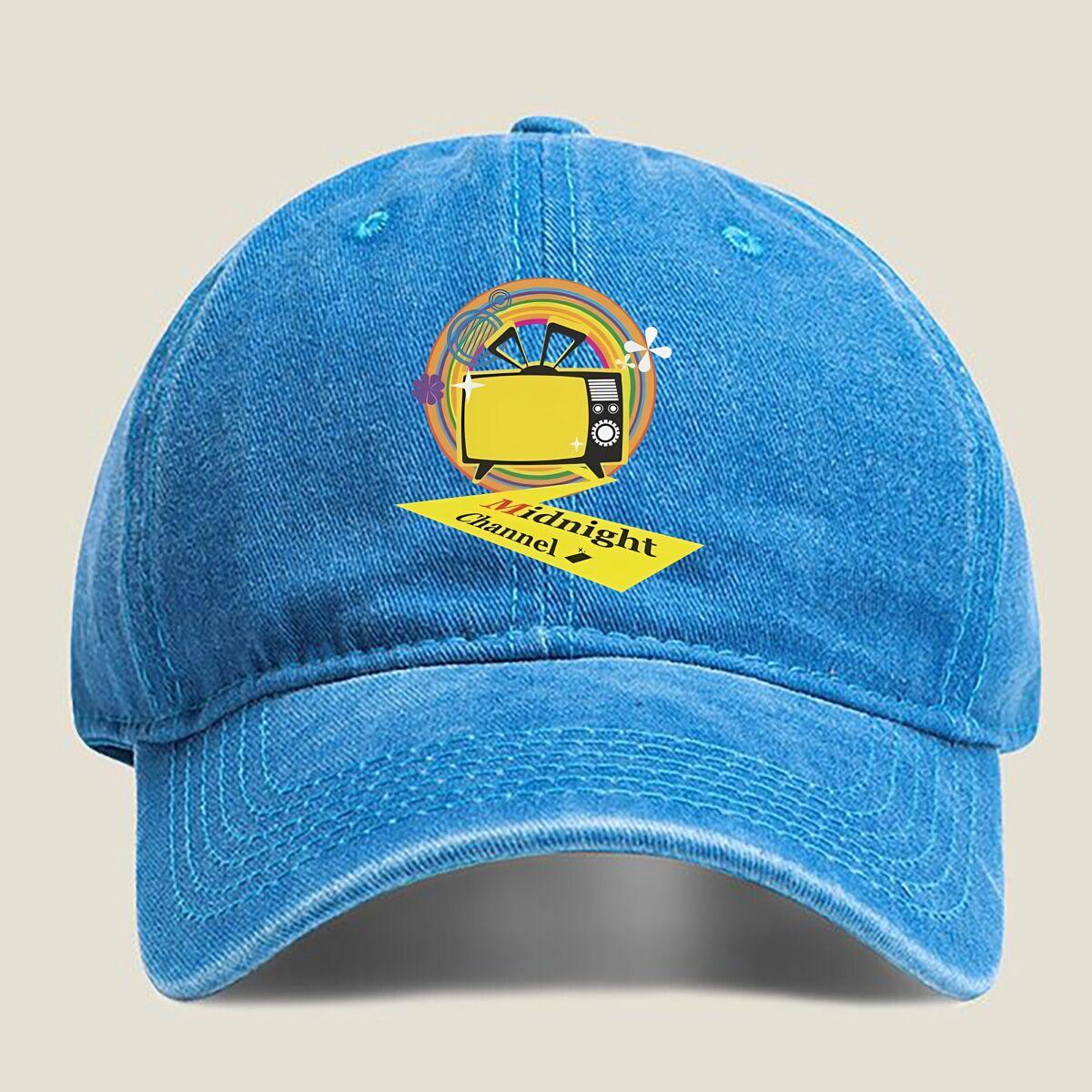 Midnight Channel Retro TV Fashion Washed Baseball Cap Hat Outdoor Activities One Size озеро синього кольору
Midnight Channel Retro TV Fashion Washed Baseball Cap Hat Outdoor Activities One Size озеро синього кольору