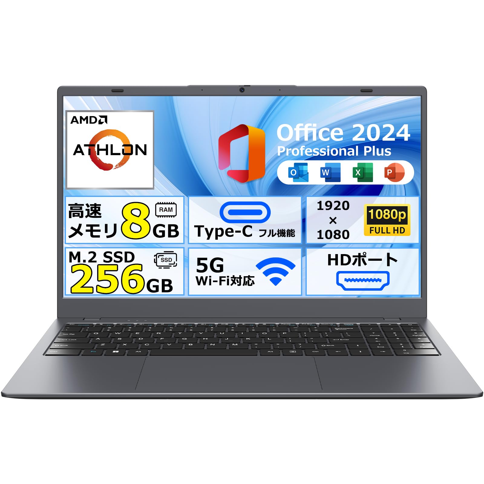 ZENAERO Laptop with Office 3020e up to 8GB 256GB 1080P x IPS Windows 11 English Keyboard and Numeric Ideal for Students and Ideal for Video Streaming сірий колір
ZENAERO Laptop with Office 3020e up to 8GB 256GB 1080P x IPS Windows 11 English Keyboard and Numeric Ideal for Students and Ideal for Video Streaming сірий колір