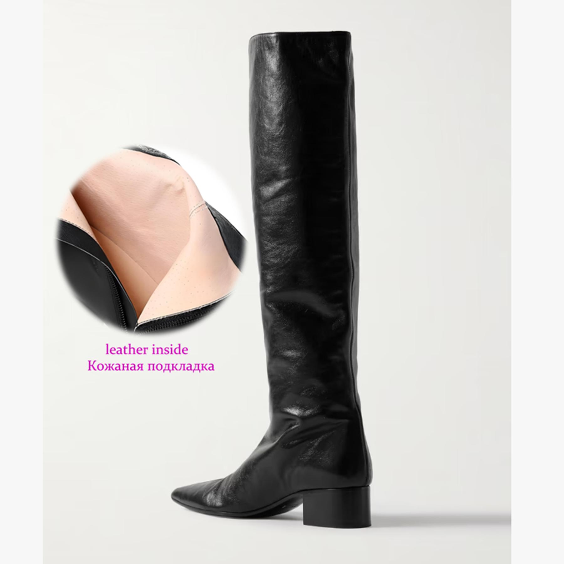 Krazing Pot Cow Skin Microfiber Pointed Toe Med Heels Over-the-knee Boots Size 46 Size 45 Slip on Plus Size Women Keep Warm Long Boots 34
Krazing Pot Cow Skin Microfiber Pointed Toe Med Heels Over-the-knee Boots Size 46 Size 45 Slip on Plus Size Women Keep Warm Long Boots 34
