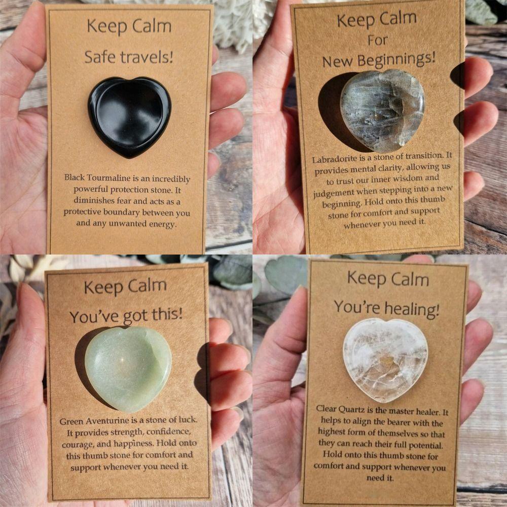 Heart Shape Good Luck Support Pocket Gift Agate Stone Gift Card for Mother s Day Style 2
Heart Shape Good Luck Support Pocket Gift Agate Stone Gift Card for Mother s Day Style 2