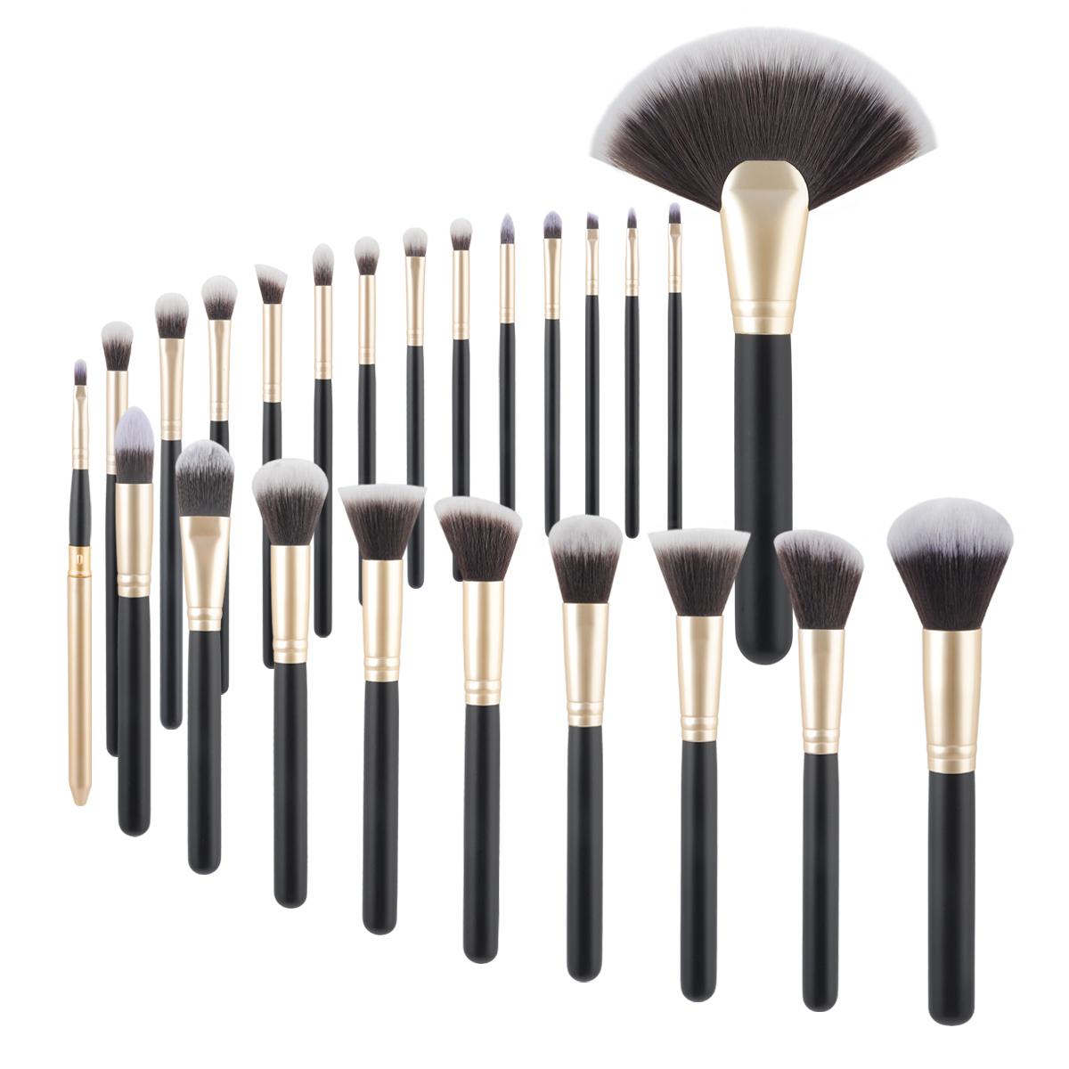 24 Pieces Black Makeup Brushes for Face and Eye MakeupProfessional Makeup Brush Set for Women and Girls|These brushes are design
24 Pieces Black Makeup Brushes for Face and Eye MakeupProfessional Makeup Brush Set for Women and Girls|These brushes are design