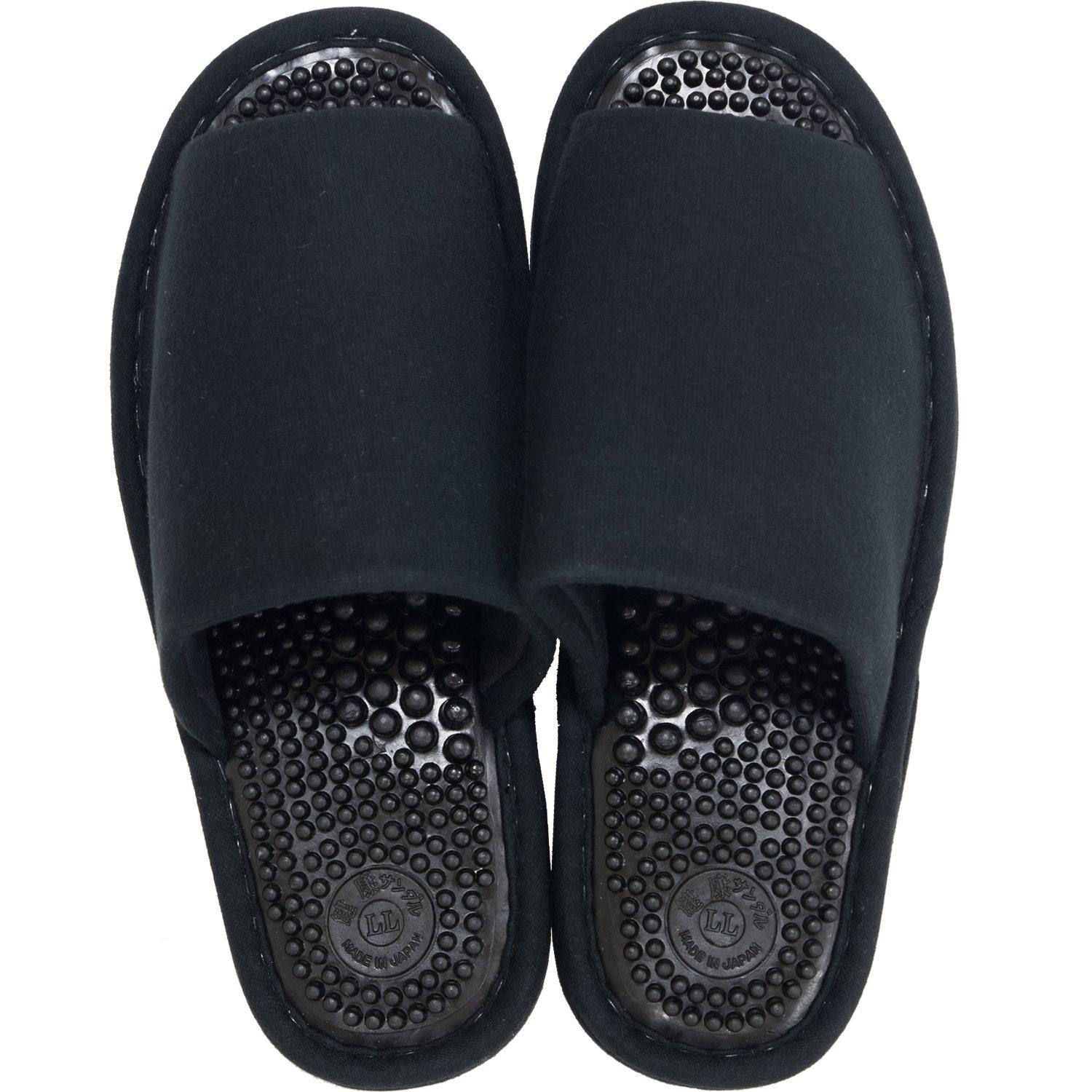 Oka Washable Health Slippers, Unisex, LL Size (Fits feet 25.5cm-26.5cm), Black
Oka Washable Health Slippers, Unisex, LL Size (Fits feet 25.5cm-26.5cm), Black