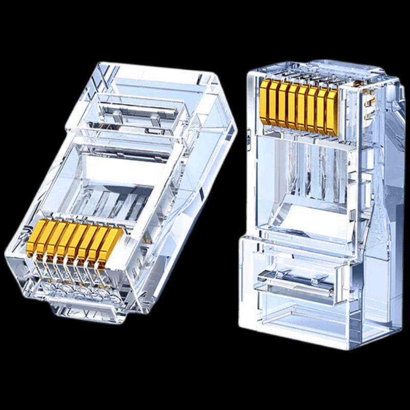 UGREEN Cat6 Gold-Plated RJ45 Connectors
UGREEN Cat6 Gold-Plated RJ45 Connectors