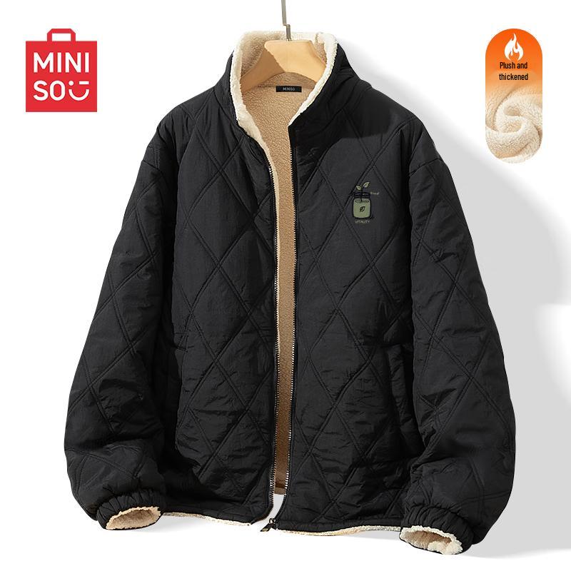MINISO Men s New Chinese Style Stand Collar Lambswool Lined Padded Jacket 3XL
MINISO Men s New Chinese Style Stand Collar Lambswool Lined Padded Jacket 3XL