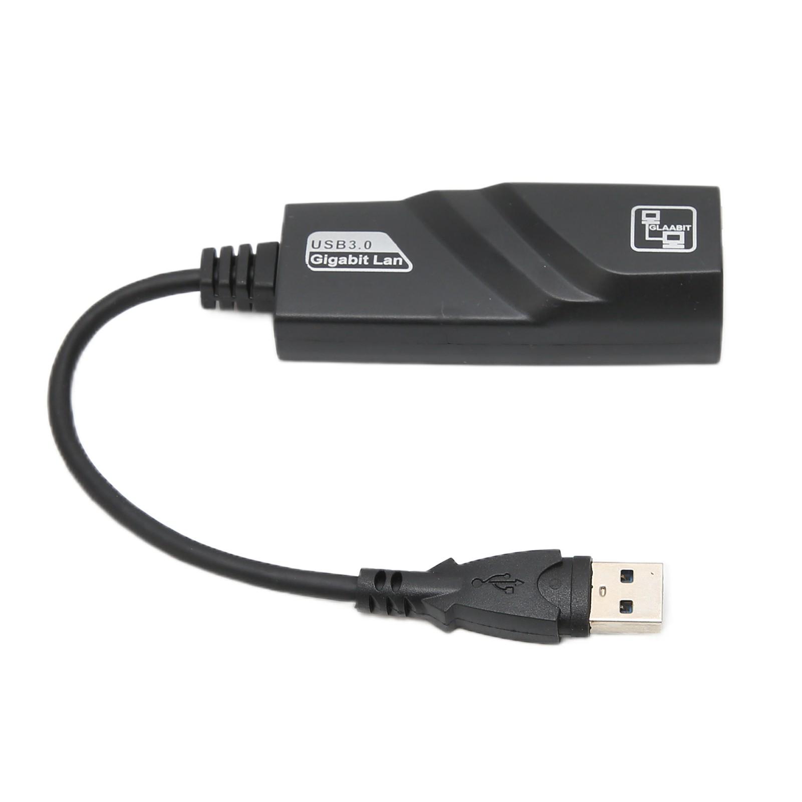 Gigabit Ethernet Adapter USB3.0 to RJ45 Auto MDIX Full Duplex Half Duplex Wide Compatibility Wired
Gigabit Ethernet Adapter USB3.0 to RJ45 Auto MDIX Full Duplex Half Duplex Wide Compatibility Wired