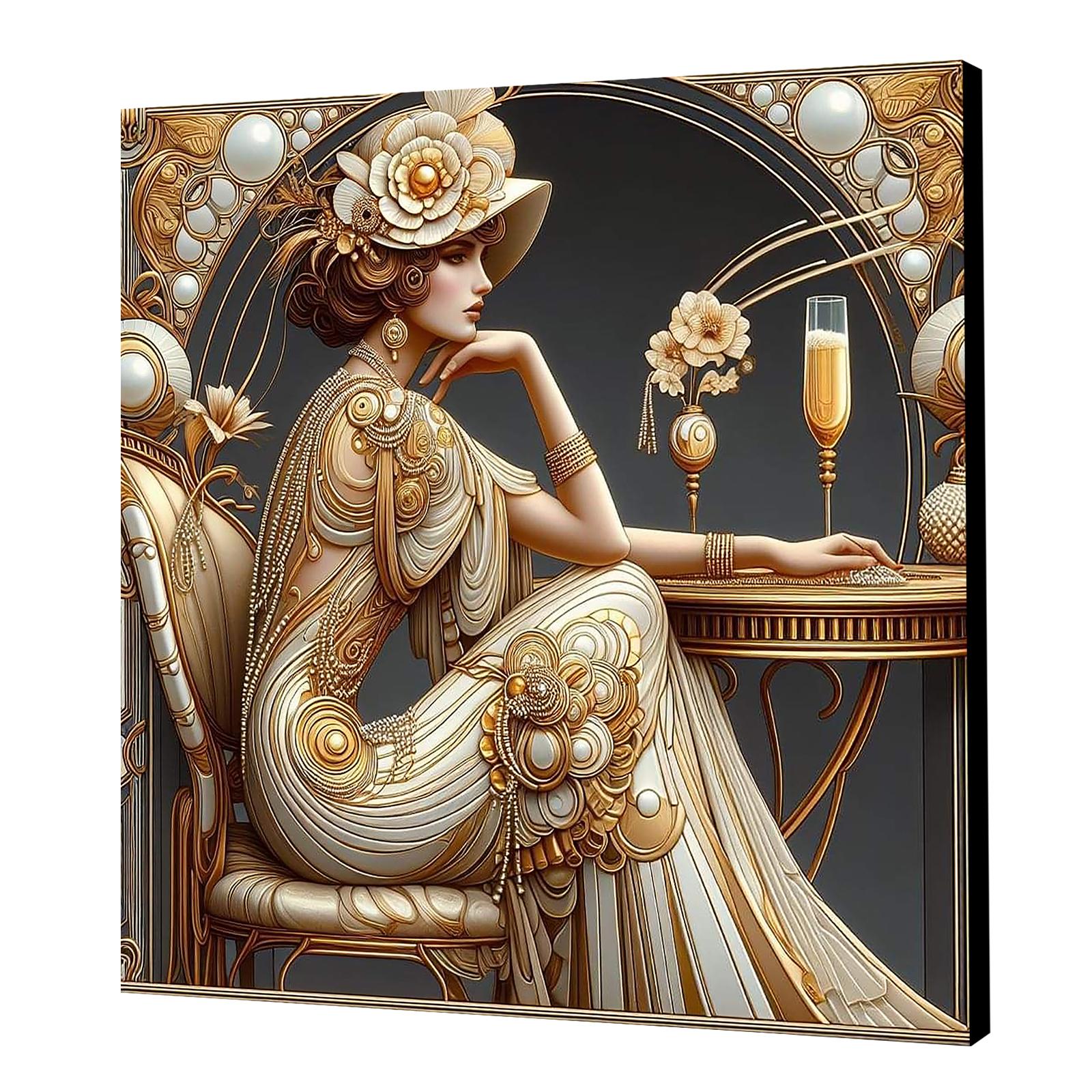 Full DIY 5D Round Drill Gem Art Diamond Painting Kits with Frame 9.84x9.84in for Adults Beginner Home Wall Decoration Gift
Full DIY 5D Round Drill Gem Art Diamond Painting Kits with Frame 9.84x9.84in for Adults Beginner Home Wall Decoration Gift